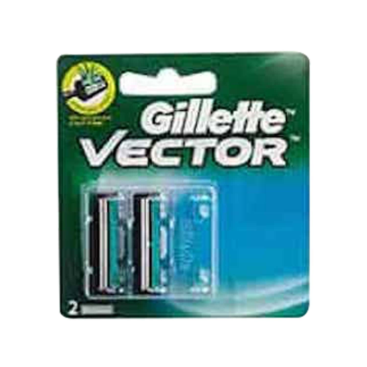 Buy Gillette Vector Plus Manual Shaving Razor Blades (Cartridge) 2 Pieces Online & Get Upto 60