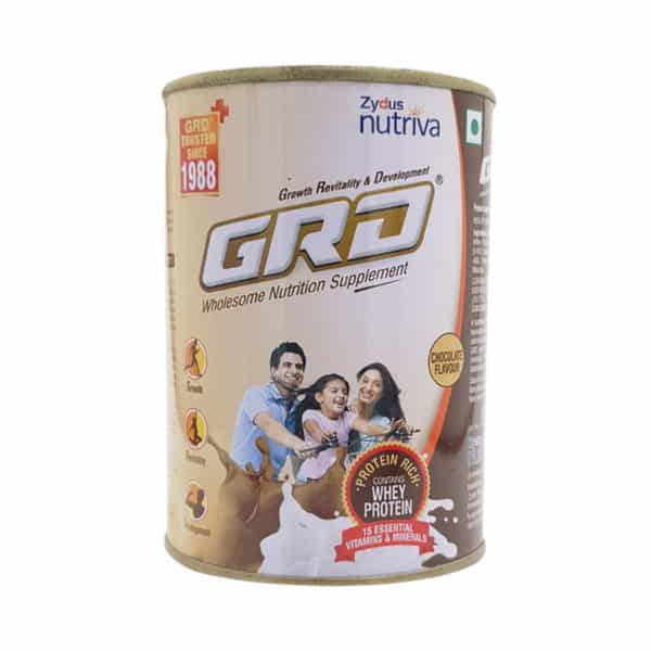 Grd | Whey Protein | Chocolate | Tin 200 Gm Oral Powder