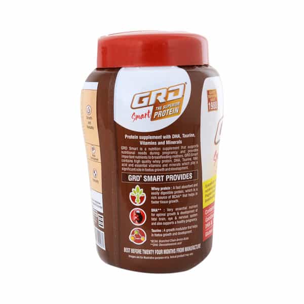 Grd Smart | Whey Protein | Chocolate | Jar 200 Gm Oral Powder