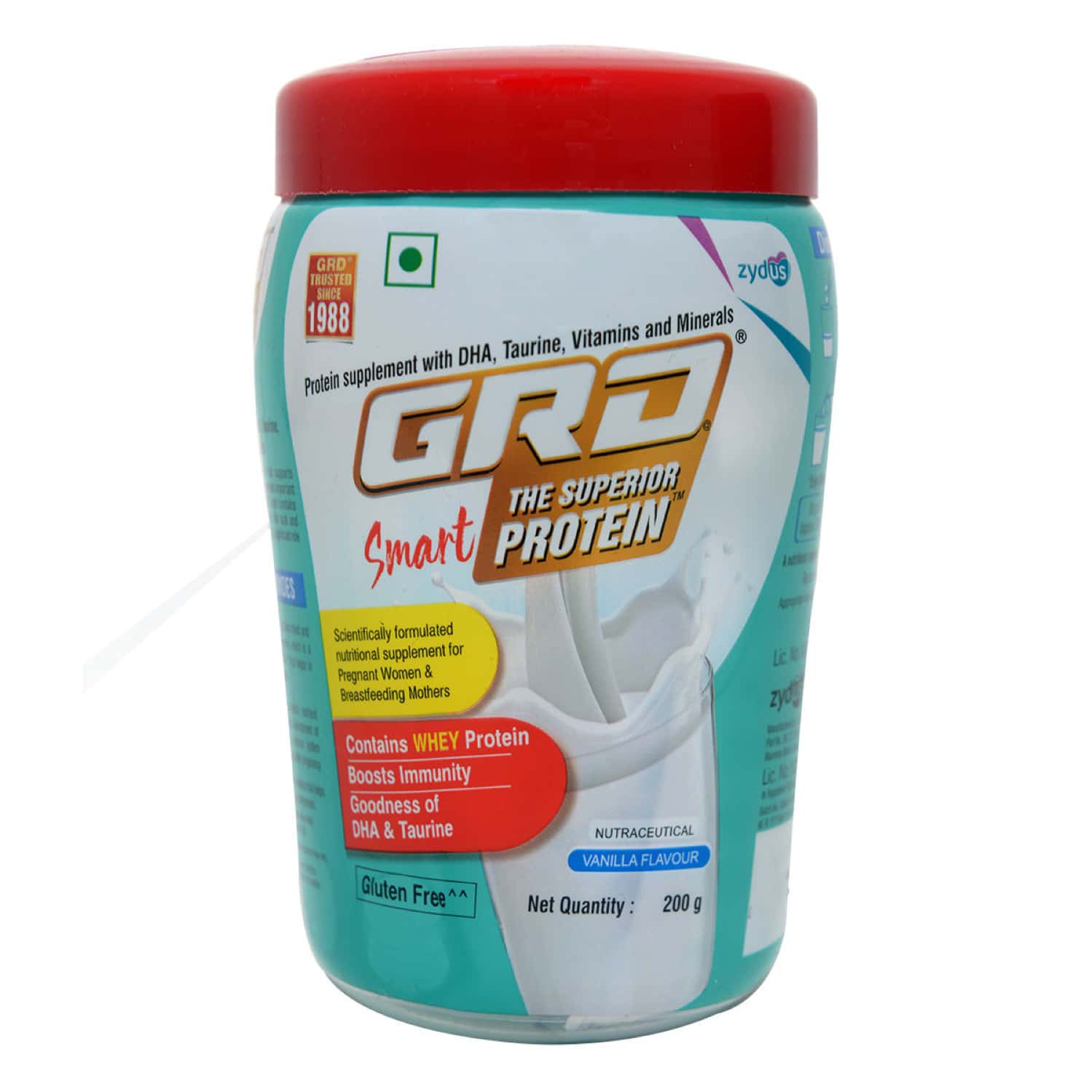 Grd Smart Vanilla Whey Protein Jar Of 200 G