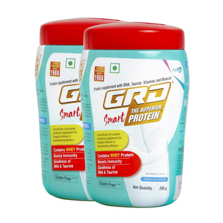 Grd Smart Vanilla Whey Protein Jar Of 200 G