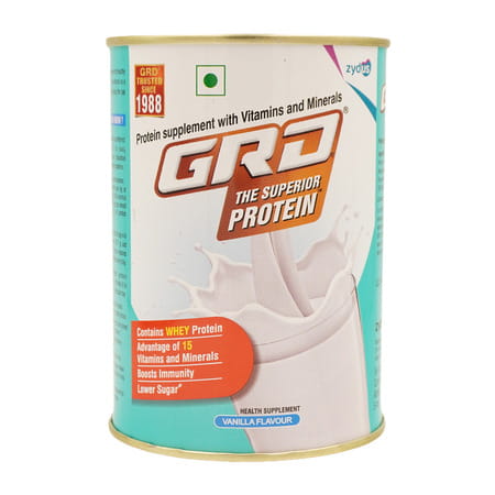 Grd Vanilla Whey Protein Tin Of 200 G