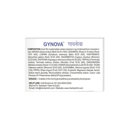 Gynova Strip Of 10 Tablets