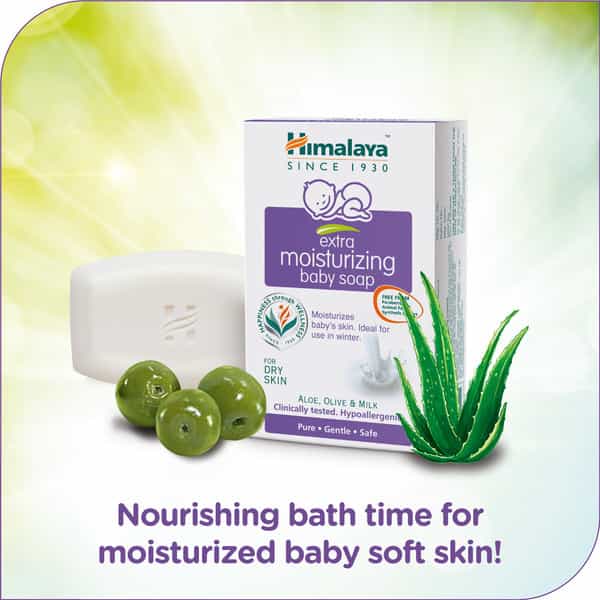 Himalaya Extra Moisturing | Baby Soap 75 Gm
