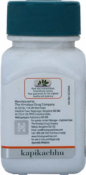 Himalaya Kapikachhu | For Men | Improves Vigour | Tablets | 60 No's