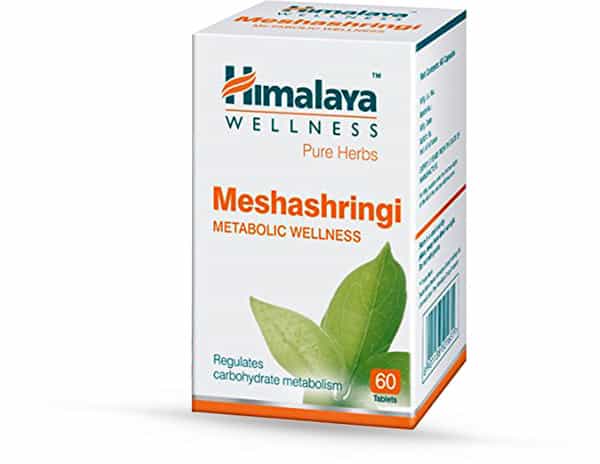 Himalaya Meshashringi | Regulates Carbohydrate Metabolism | Tablets | 60 No's