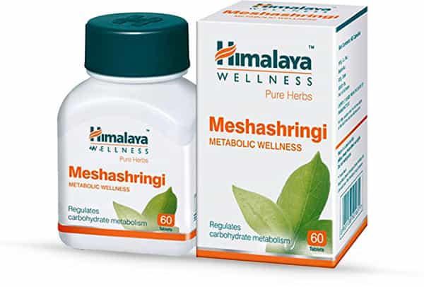 Himalaya Meshashringi | Regulates Carbohydrate Metabolism | Tablets | 60 No's