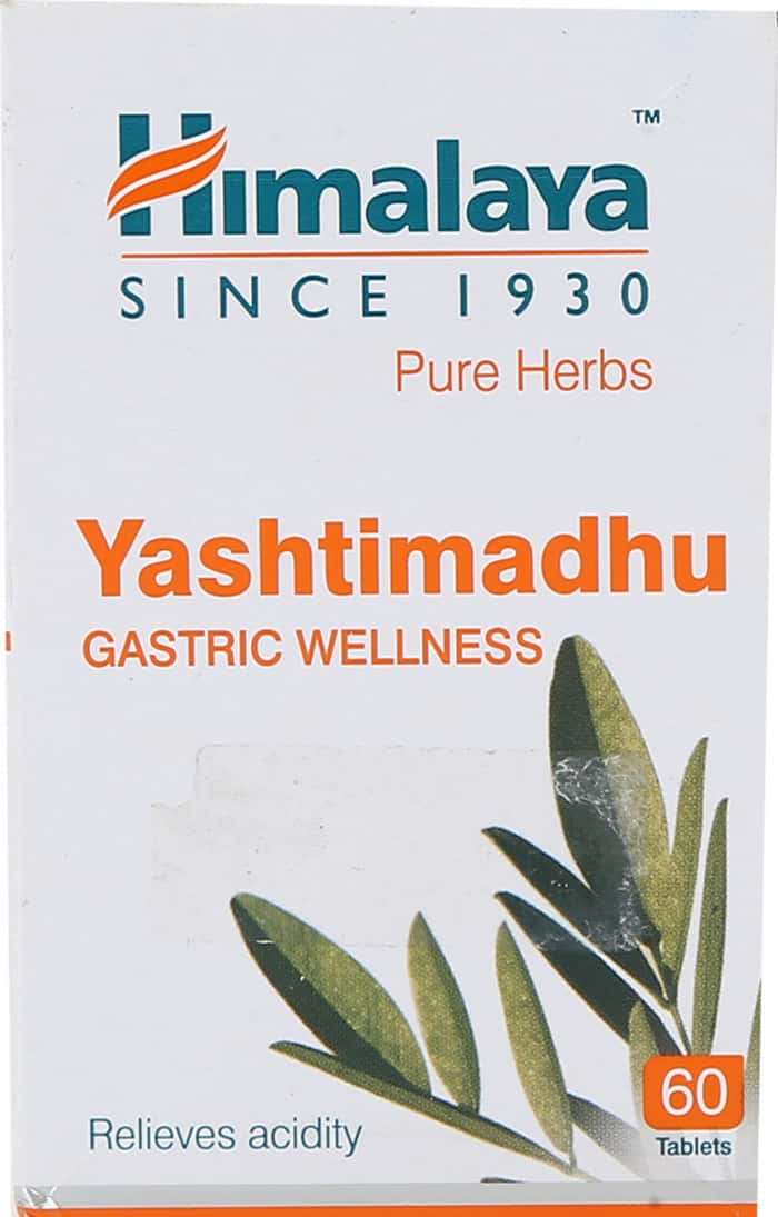 Himalaya Yashtimadhu | Relieves Acidity | Tablets | 60 No's