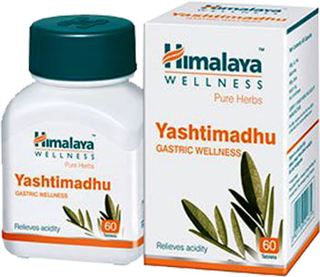 Himalaya Yashtimadhu | Relieves Acidity | Tablets | 60 No'S