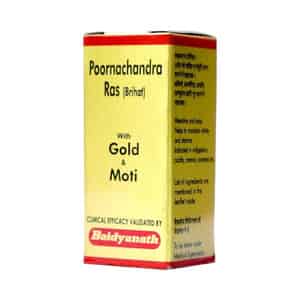 Baidyanath Poornachandra Ras (brihat) With Gold And Pearl Bottle Of 25 Tablets