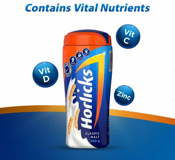 Horlicks Powder 500Gm Jar