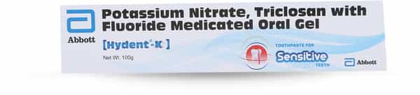 Hydent K Medicated Oral Gel | For Sensitive Teeth | 100 Gm