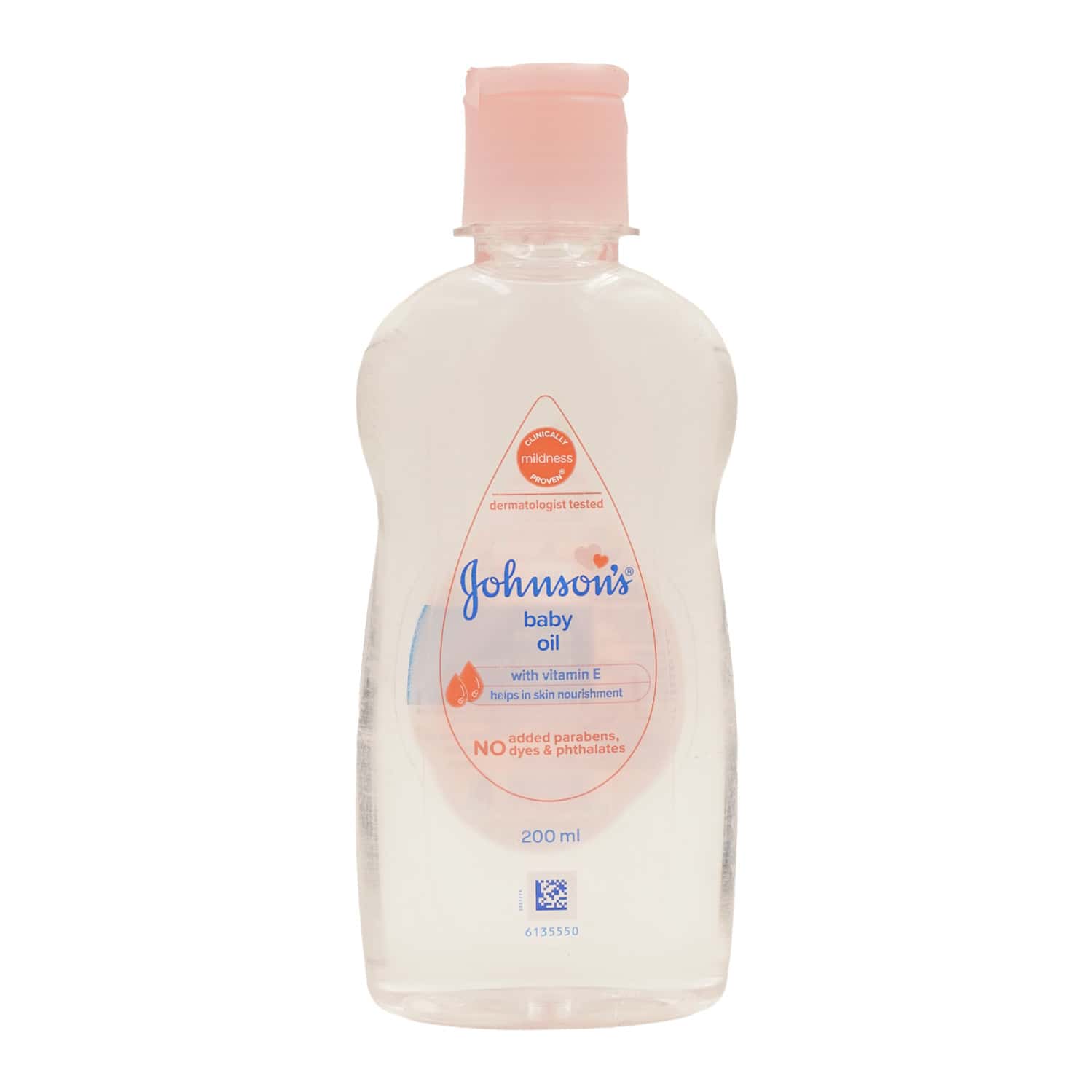 Johnson's Baby Oil Bottle Of 200ml