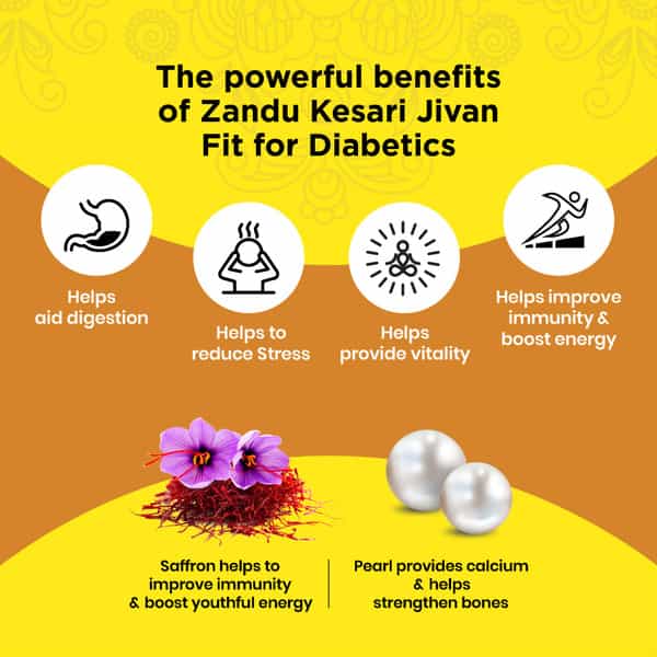 Zandu Kesari Jivan Sugar Free Health Food Bottle Of 450 Gm