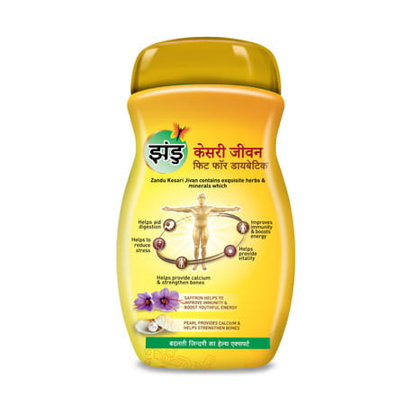 Zandu Kesari Jivan Sugar Free Health Food Bottle Of 450 Gm