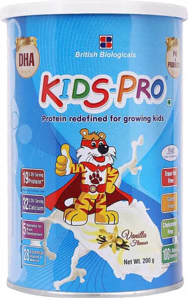 Kids Pro Vanilla Powder 200 Gm