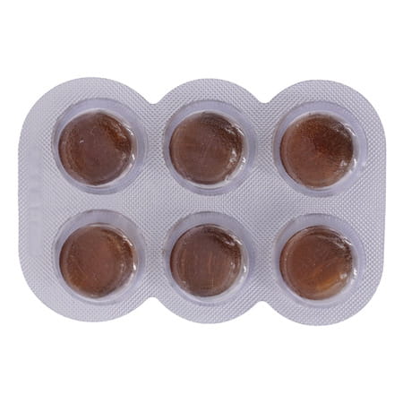 Himalaya Koflet-H | For Relief From Cough & Sore Throat | Orange Flavour | Lozenges | 6 No'S