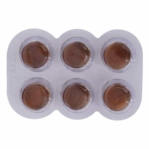 Himalaya Koflet-H | For Relief From Cough & Sore Throat | Orange Flavour | Lozenges | 6 No's