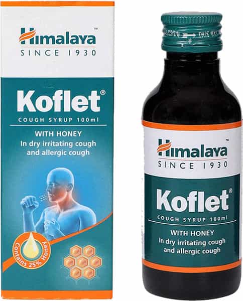 Himalaya Koflet Cough Syrup 100Ml