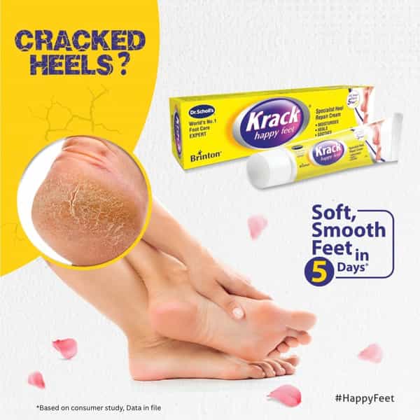Krack Heel Repair Cream Tube Of 25 G