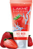 Lakme Blush & Glow Strawberry Freshness Gel Face Wash With Strawberry Extracts - 100 G