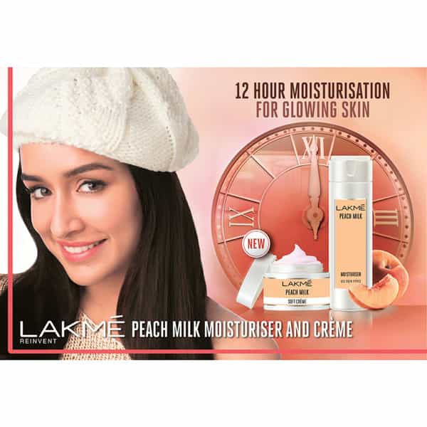 Lakme Peach Milk Moisturizer Body Lotion 120 Ml