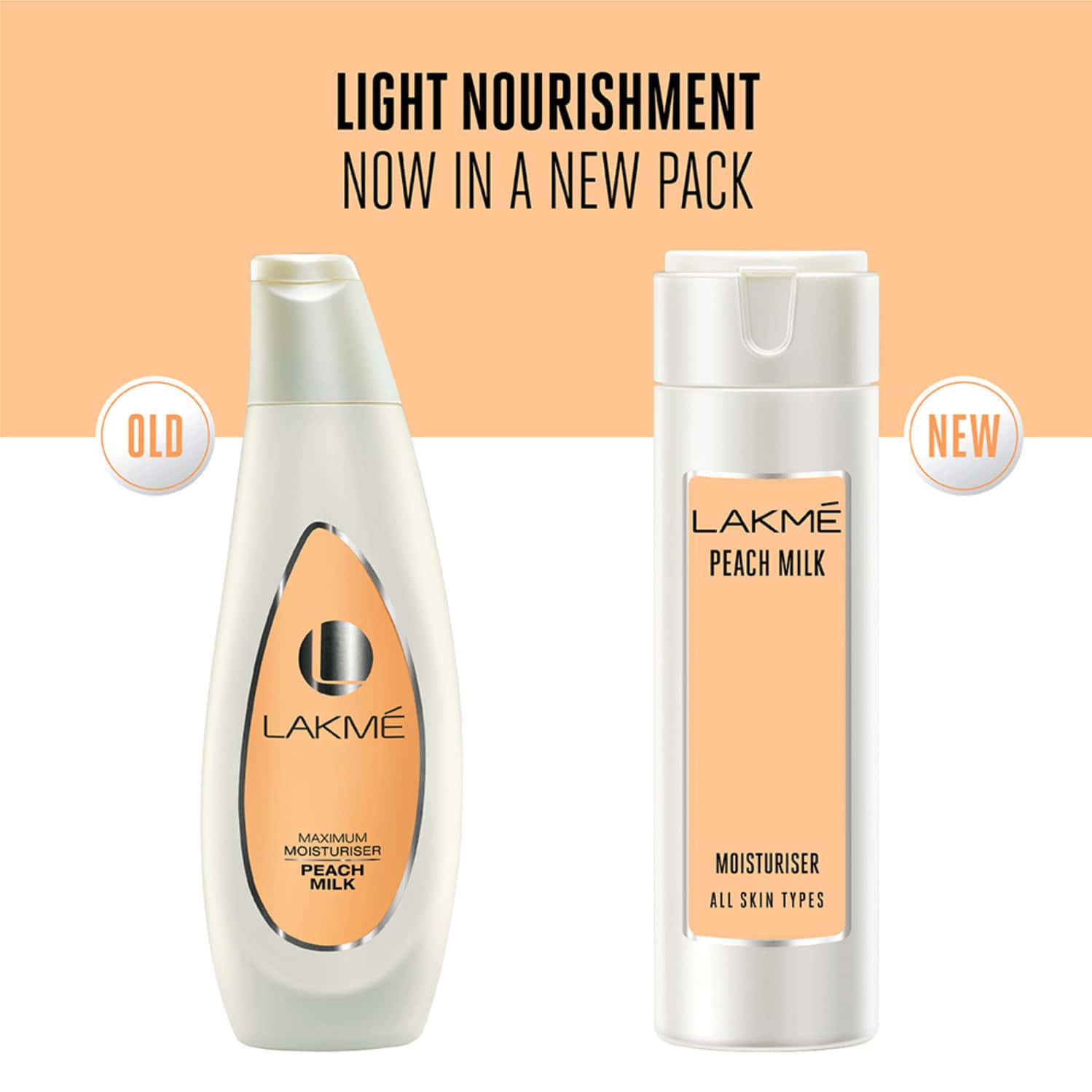 Buy LAKME PEACH MILK MOISTURIZER BODY LOTION 120 ML Online & Get Upto