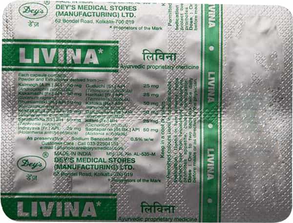 Livina Strip Of 10 Capsules