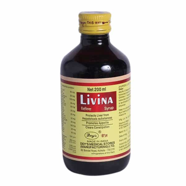 Livina Bottle Of 200Ml Syrup