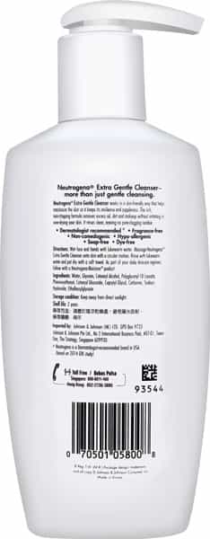 Neutrogena Extra Gentle Cleanser - 200Ml