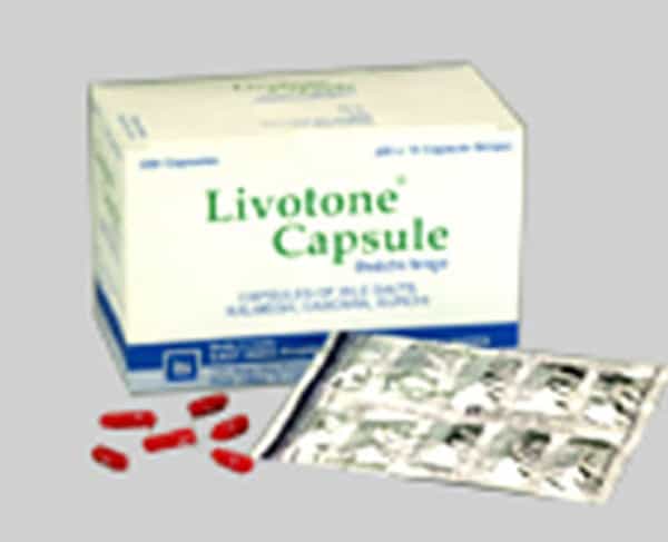 Livotone Strip Of 10 Capsules