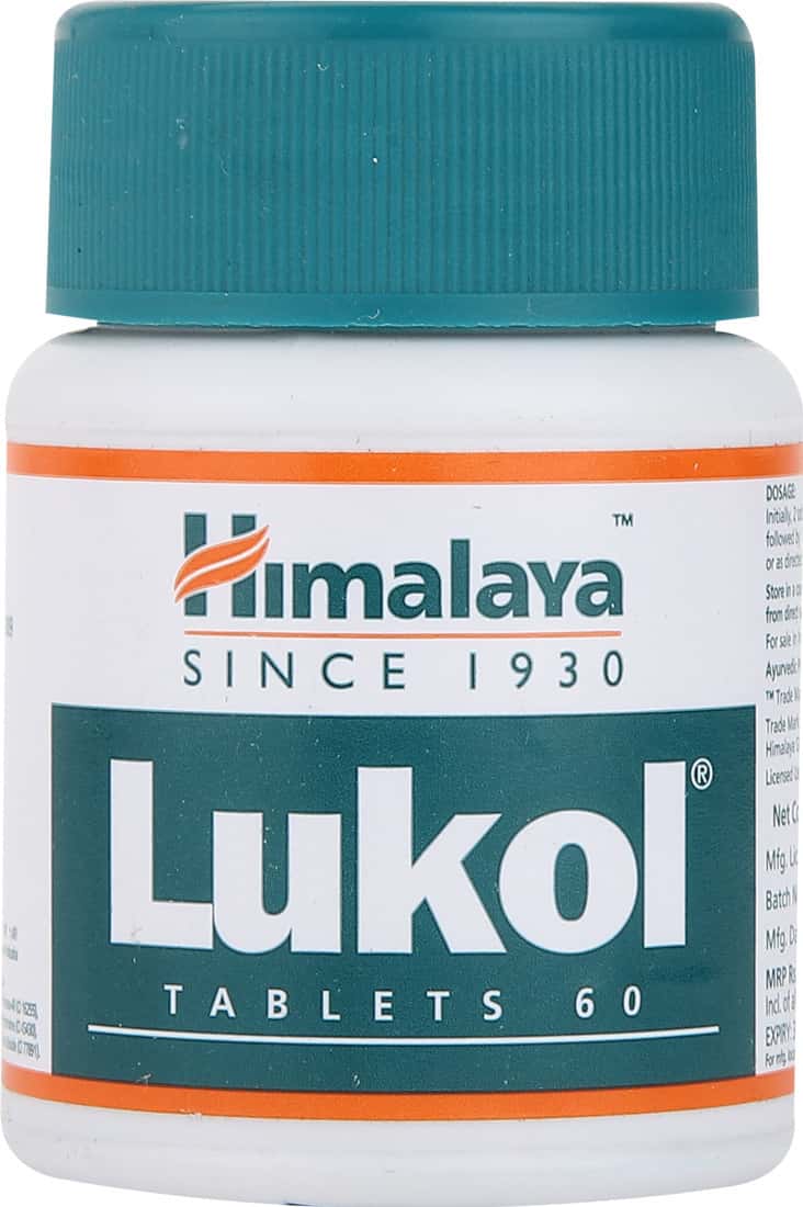 HIMALAYA LUKOL BOTTLE OF 60 TABLETS