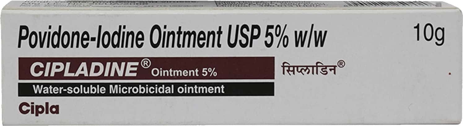 Cipladine 5% Tube Of 10gm Ointment