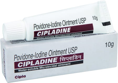 Cipladine 5% Tube Of 10gm Ointment