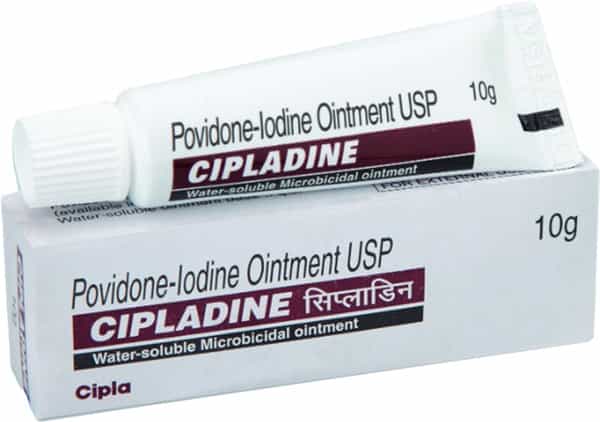 Cipladine 5% Tube Of 10Gm Ointment