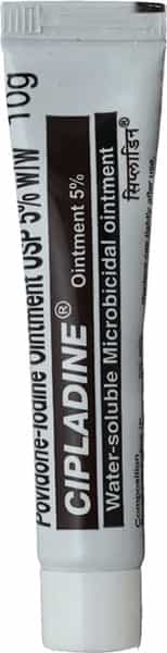 Cipladine 5% Tube Of 10Gm Ointment