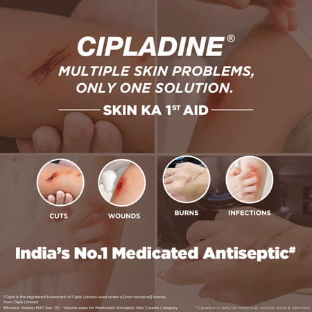 Cipladine 5% Tube Of 10gm Ointment