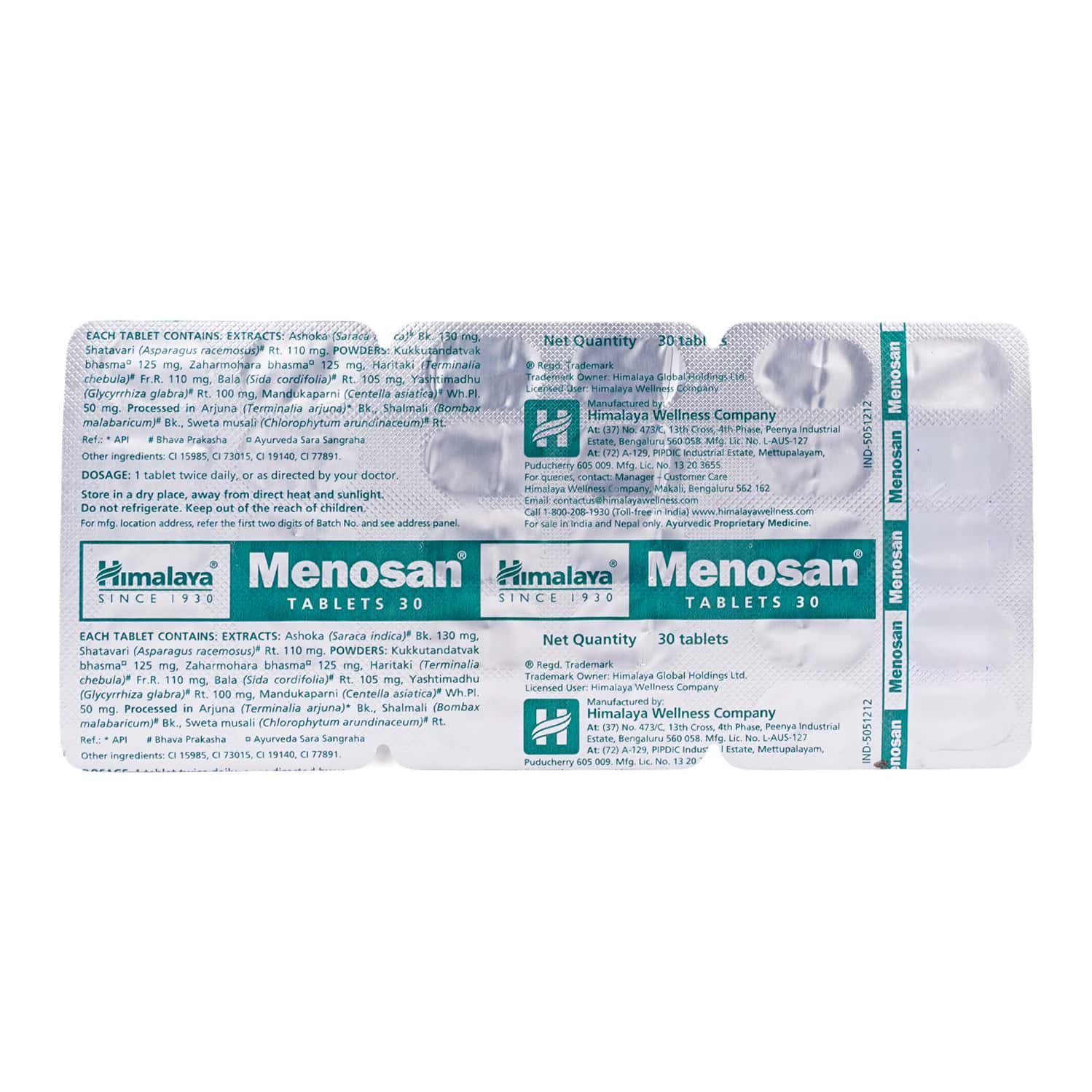 Menosan Strip Of 30 Tablets