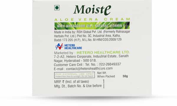 Moiste Aloe Vera Cream 50 Gm