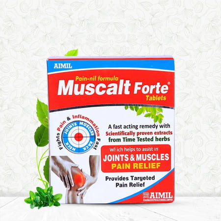 Aimil Muscalt Forte Strip Of 30 Tablets