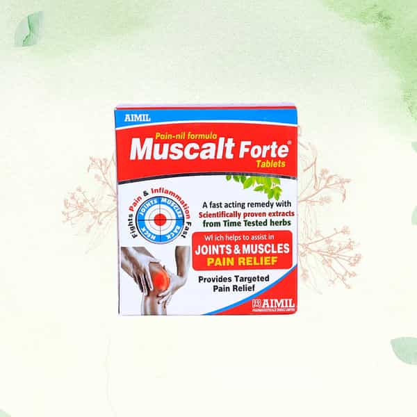 Aimil Muscalt Forte Tablet 30S |Bone & Joint Wellness | Reduces Pain And Inflammation