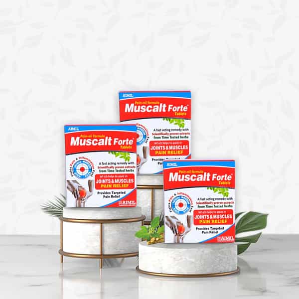 Aimil Muscalt Forte Tablet 30S |Bone & Joint Wellness | Reduces Pain And Inflammation