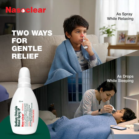 Nasoclear 0.65% Bottle Of 20Ml Nasal Spray