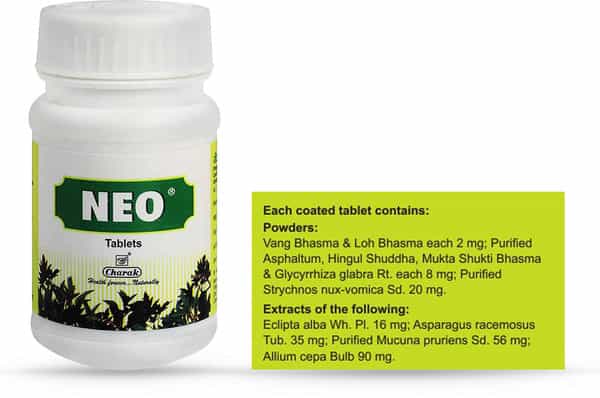 Charak Neo | 75 Tablets