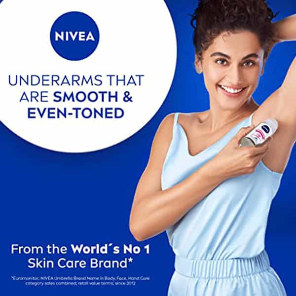 Nivea Natural Glow Smooth Skin 48H Deodorant Roll On 50 Ml