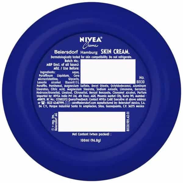 Nivea Cleansing Milk Cream 100Ml