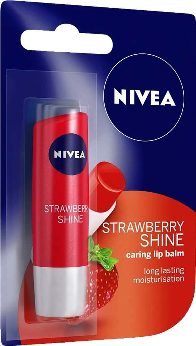 Buy NIVEA LIP CARE STRAWBERRY CREAM 4.8 G Online & Get Upto 60 OFF