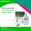 Onetouch Select Test Strips | Pack Of 25 Strips |For Use With Onetouch Select Simple Glucometer