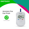 Onetouch Select Test Strips | Pack Of 25 Strips |For Use With Onetouch Select Simple Glucometer