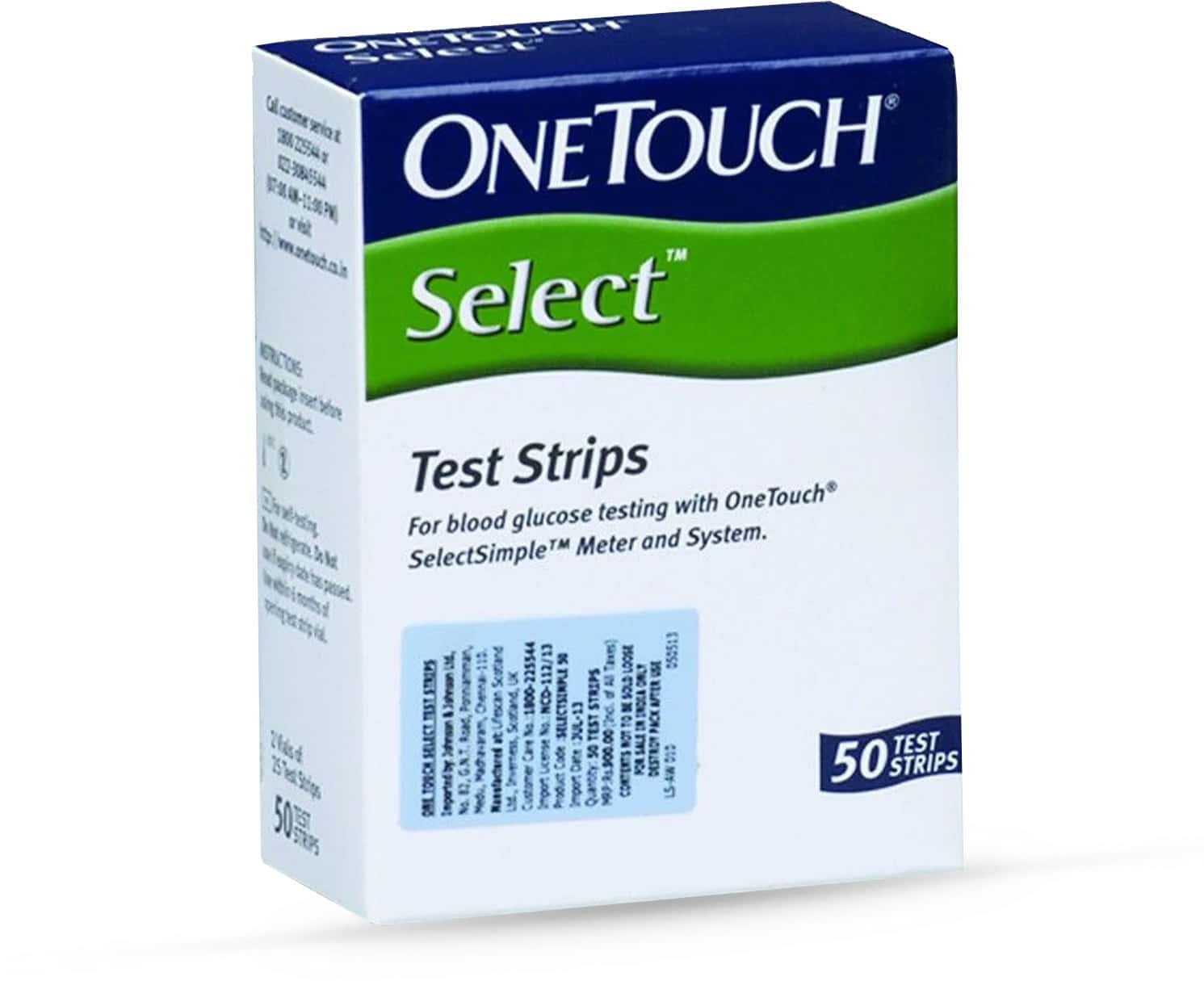 Buy DR MOREPEN GLUCO ONE BG 03 TEST STRIPS BOX OF 50 Online